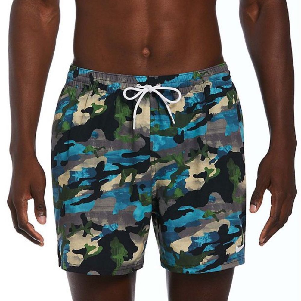 Nike Classic Camo 5" Swim Trunks- Size Medium
